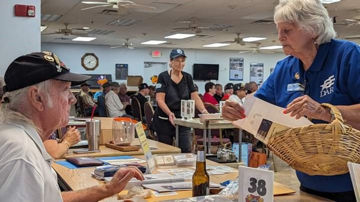 Honorary Partner ceremony for Florida VVA Chapter 1048 by the Sugar Mill Chapter NSDAR.