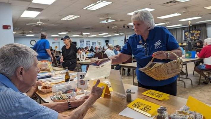 Honorary Partner ceremony for Florida VVA Chapter 1048 by the Sugar Mill Chapter NSDAR.