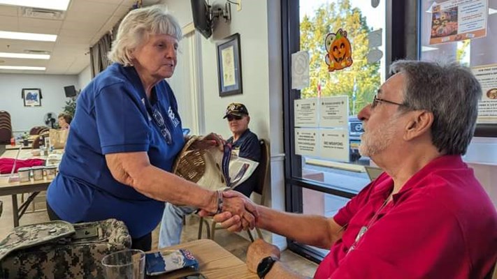 Honorary Partner ceremony for Florida VVA Chapter 1048 by the Sugar Mill Chapter NSDAR.