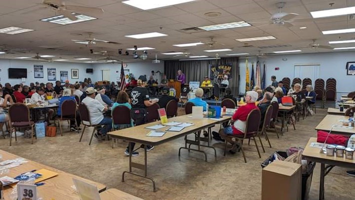 Honorary Partner ceremony for Florida VVA Chapter 1048 by the Sugar Mill Chapter NSDAR.