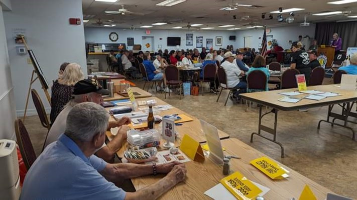 Honorary Partner ceremony for Florida VVA Chapter 1048 by the Sugar Mill Chapter NSDAR.