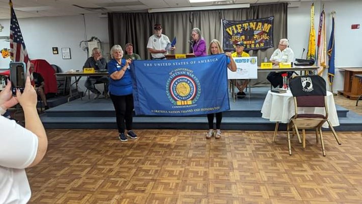 Honorary Partner ceremony for Florida VVA Chapter 1048 by the Sugar Mill Chapter NSDAR.