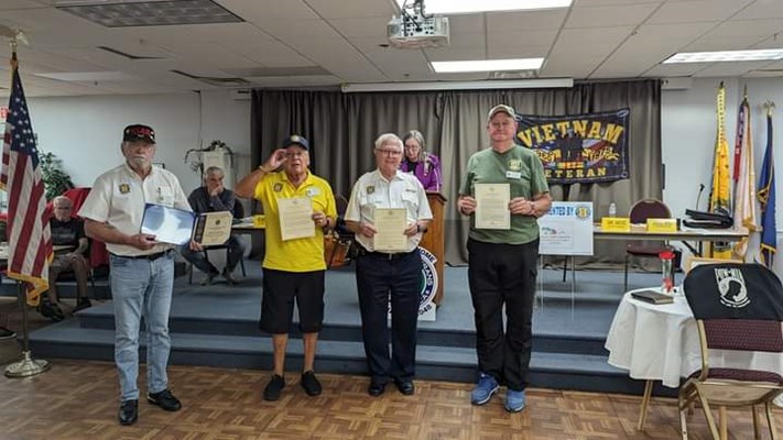 Honorary Partner ceremony for Florida VVA Chapter 1048 by the Sugar Mill Chapter NSDAR.