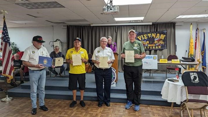 Honorary Partner ceremony for Florida VVA Chapter 1048 by the Sugar Mill Chapter NSDAR.