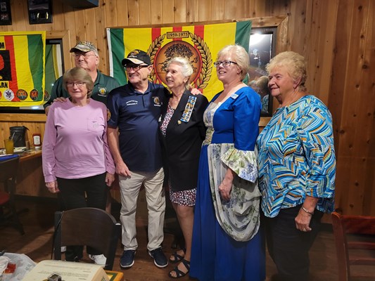 Honorary Partner ceremony for FL VVA Chapter 1086 by the FL Okeechobee Chapter NSDAR.