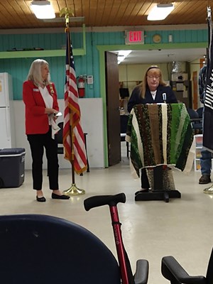 Honorary Partner ceremony for FL VVA Chapter 1088 by the FL Amelia Island Chapter NSDAR.