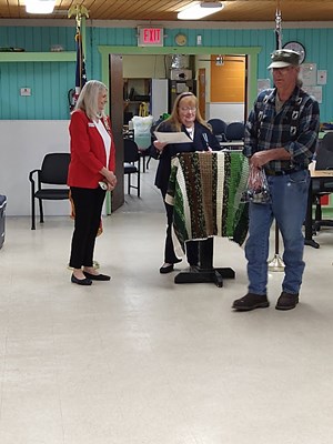 Honorary Partner ceremony for FL VVA Chapter 1088 by the FL Amelia Island Chapter NSDAR.