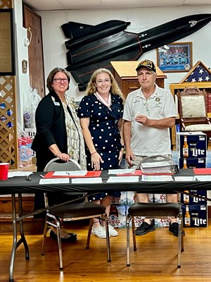 Honorary Partner ceremony for Florida VVA Chapter 1096 by the Florida Pelican Island Chapter NSDAR.