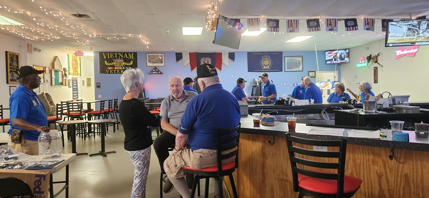 Honorary Partner ceremony for FL VVA Chapter 1125 by the FL Estahakee Chapter NSDAR.