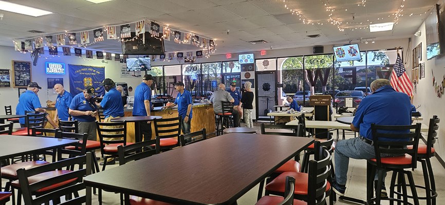 Honorary Partner ceremony for FL VVA Chapter 1125 by the FL Estahakee Chapter NSDAR.