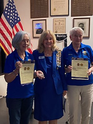 Honorary Partner ceremony for FL VVA Chapter 1125 by the FL Estahakee Chapter NSDAR.