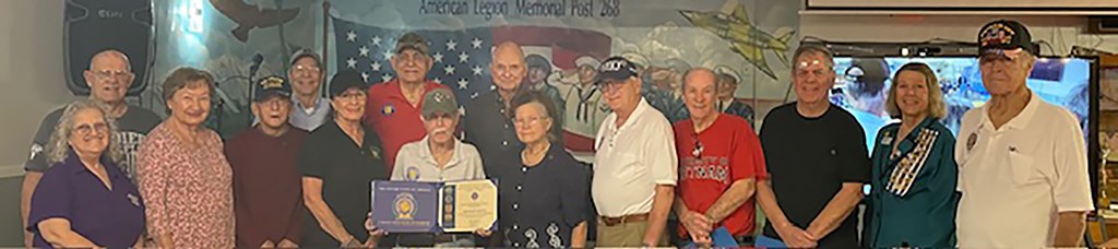 Honorary Partner ceremony for FL VVA Chapter 25 by the FL Seminole Chapter NSDAR.