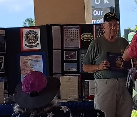 Honorary Partner ceremony for Florida VVA Chapter 594 by the FL Estero Island NSDAR. 