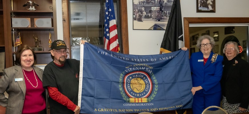 Honorary Partner ceremony for FL VVA Chapter 96 by the FL Caroline Brevard Chapter NSDAR.