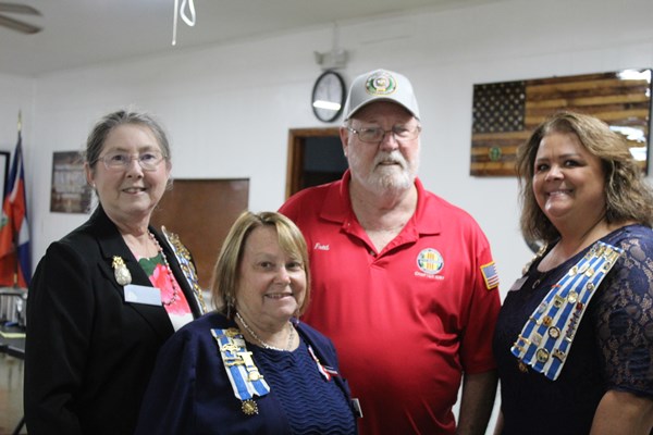 Honorary Partner ceremony for FL VVA Chapter 1097 by the USS Hannah Chapter NSDAR.
