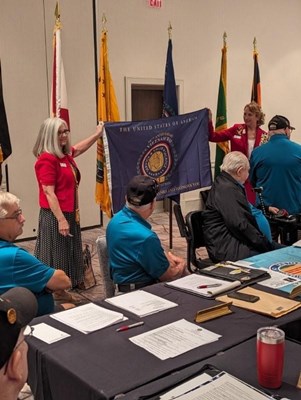 Honorary Partner ceremony for the FL VVA State Council by the FL Maria Jefferson Chapter NSDAR.