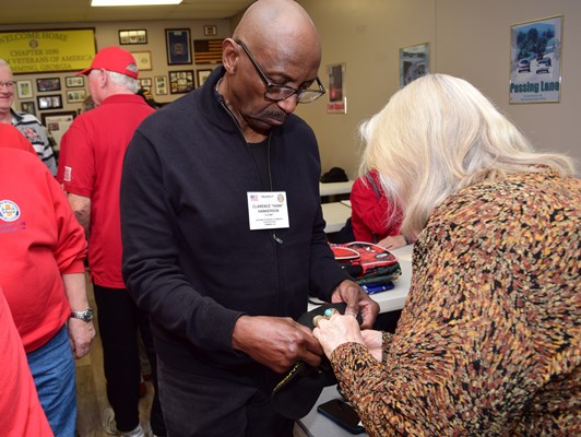 Honorary Partner ceremony for GA VVA 1030 Chapter by the GA  Martha Stewart Bulloch Chapter NSDAR.