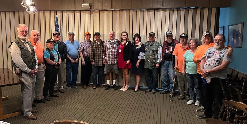 Honorary Partner ceremony for the GA VVA 1070 Chapter by the GA Ebenezer Folsom Chapter NSDAR.