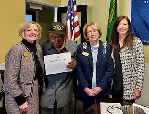 Honorary Partner ceremony for the GA VVA 1118 Chapter by the GA Atlanta Chapter NSDAR.