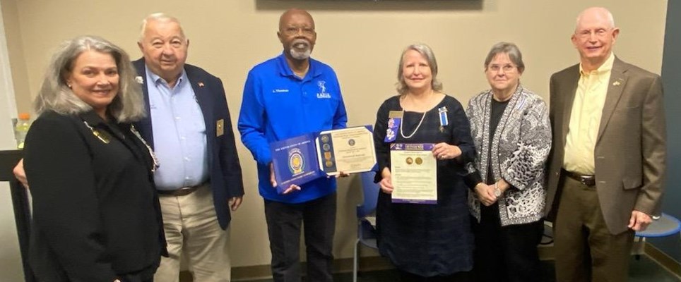 Ceremony for GA VVA 1133 Chapter by the GA James Steward &#38; George Walton Chapters NSDAR.