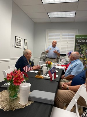 Honorary Partner ceremony for the GA VVA Chapter 11378 by the Earl Camden Chapter NSDAR.