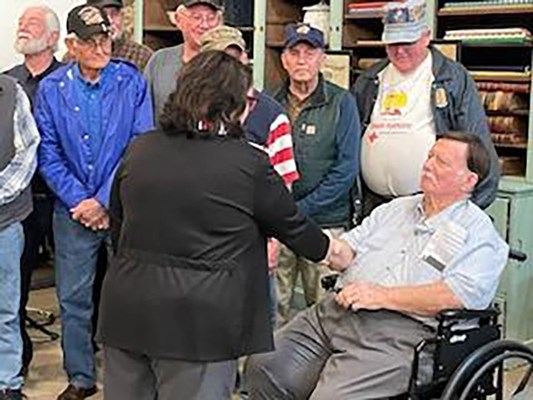 Honorary Partner ceremony for the GA VVA 946 Chapter by the GA Lt. James Monroe Chapter NSDAR.