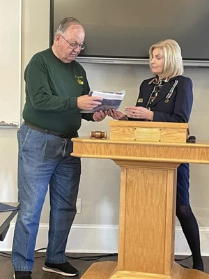 Honorary Partner ceremony for the GA VVA 970 Chapter by the GA Trahlyta and Sequoya Chapters NSDAR.