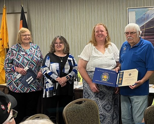 Ceremony for the IL VVA State Council and 9 VVA Chapters by several NSDAR Chapters