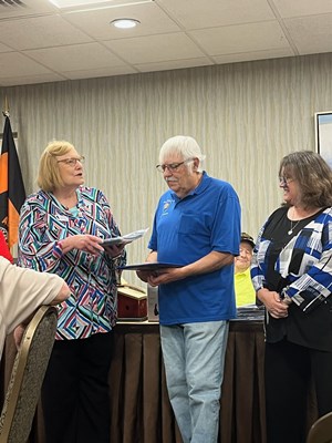 Ceremony for the IL VVA State Council and 9 VVA Chapters by several NSDAR Chapters