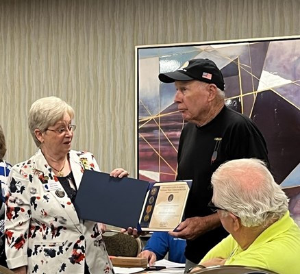 Ceremony for the IL VVA State Council and 9 VVA Chapters by several NSDAR Chapters