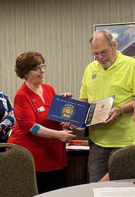 Ceremony for the IL VVA State Council and 9 VVA Chapters by several NSDAR Chapters.