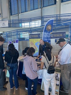 During Fleet Week, visitors experience interactive, educational displays in the Innovation Zone.