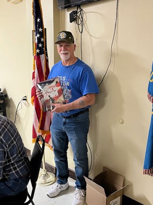 Honorary Partner ceremony for IN VVA Chapter 71 by the IN Ross&#39; Run Chapter NSDAR.