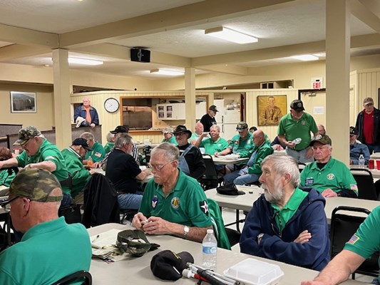 Honorary Partner ceremony for IN VVA Chapter 71 by the IN Ross&#39; Run Chapter NSDAR.