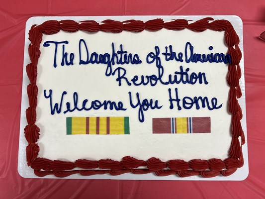 Honorary Partner ceremony for KS VVA Chapter 75 by the Kansas State Society NSDAR.