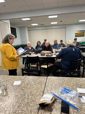 Honorary Partner ceremony for KS VVA Chapter 912 by the General Edward Hand Chapter NSDAR.