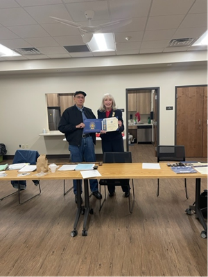 Honorary Partner ceremony for KY VVA Chapter 1006 by the Poage Chapter NSDAR.