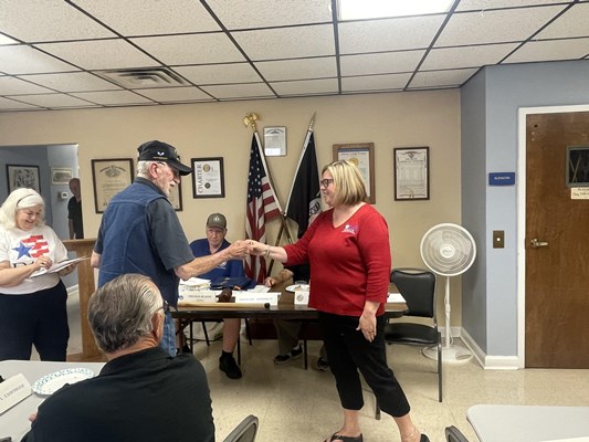 Honorary Partner Ceremony for KY VVA Chapter 1066 by the Rockcastle Chapter, NSDAR.