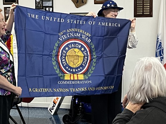 Honorary Partner Ceremony for KY VVA Chapter 337 by Paducah Chapter, NSDAR. 