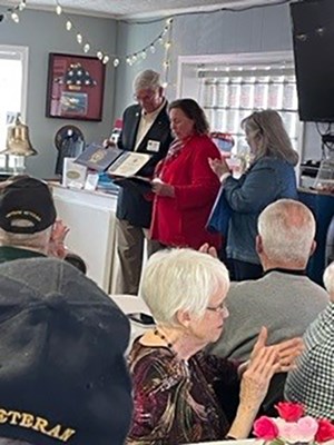 Honorary Partner Ceremony for KY VVA Chapter 454 by Corn Island Chapter, NSDAR.