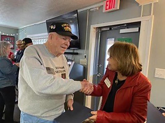 Honorary Partner Ceremony for KY VVA Chapter 454 by Corn Island Chapter, NSDAR.