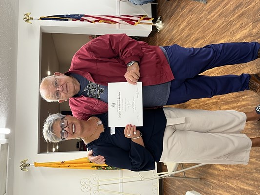 Honorary Partner Ceremony for KY VVA Chapter 868 by the Rockcastle Chapter, NSDAR.