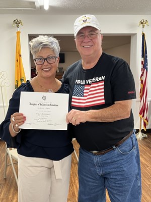 Honorary Partner Ceremony for KY VVA Chapter 868 by the Rockcastle Chapter, NSDAR.