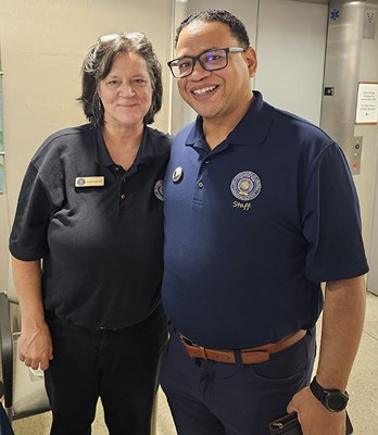 VWC staff members at the event.