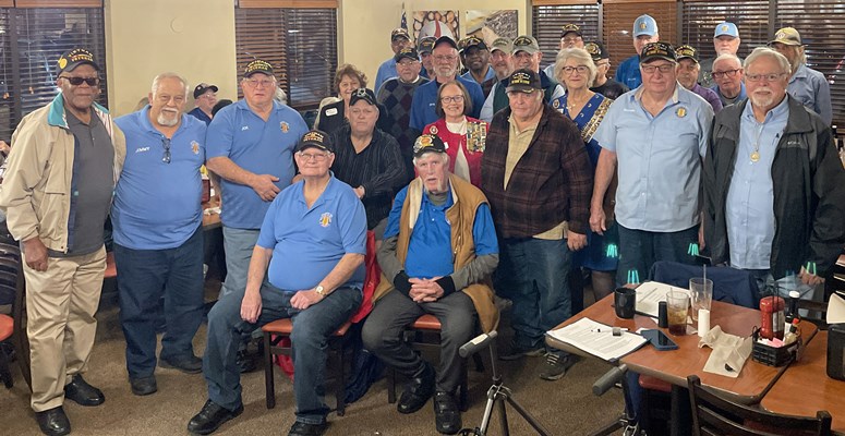 Honorary Partner ceremony for LA VVA Chapter 1052 by the Wharton Chapter NSDAR.