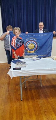 Honorary Partner ceremony for LA VVA Chapter 1138 by the Kisatchie Chapter NSDAR.