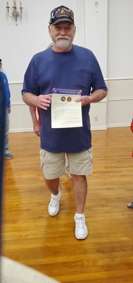 Honorary Partner ceremony for LA VVA Chapter 1138 by the Kisatchie Chapter NSDAR.