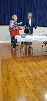 Honorary Partner ceremony for LA VVA Chapter 1138 by the Kisatchie Chapter NSDAR.