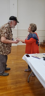 Honorary Partner ceremony for LA VVA Chapter 1138 by the Kisatchie Chapter NSDAR.