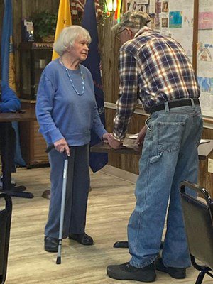 Ceremony for MI VVA Chapter 1047 by the Michilimacinac Chapter, NSDAR